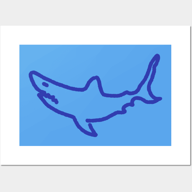 Shark Wall Art by kmtnewsman